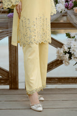 NPSCE2091 Embroidered Lawn Suit - Stitched 2Pc