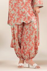 NUSLW3125 Printed Lawn Suit - Unstitched 3Pc