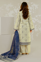 Stitched 3Pc - Printed Khaddar - NPWKDP3013