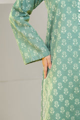 Unstitched 3Pc - Printed Khaddar Suit - 263007