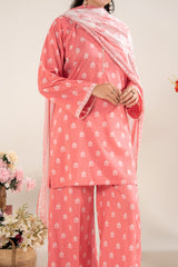 NUSLW3143 Printed Lawn Suit - Unstitched 3Pc