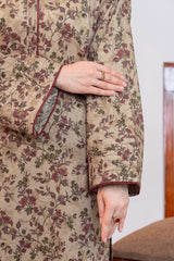 NUSLW3085 Printed Lawn Suit - Unstitched 3Pc