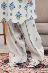 NUSLW3016 Printed Lawn Suit - Unstitched 3Pc