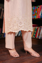 Stitched 2Pc - Embroidered Khaddar - NUWKDS2008