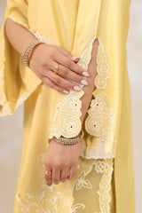 Stitched 3Pc - Cotton Satin - NPSCS3144