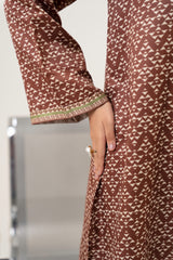 Stitched 2Pc - Printed Herringbone - NPWHB2011