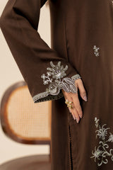 Stitched 3Pc - Peach Embroidered - NPWPDE3025