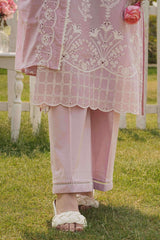 NPSSE3083 Schiffli Embroidered Lawn Suit - Stitched 3Pc