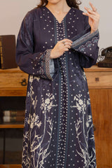 Npslr113 Printed Raw Silk Lawn - Stitched 1Pc