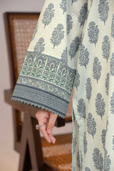 NUSLW3065 Printed Lawn Suit - Unstitched 3Pc