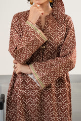 Stitched 2Pc - Printed Herringbone - NPWHB2011