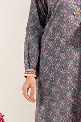 NUSLW3122 Printed Lawn Suit - Unstitched 3Pc