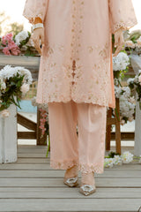 NPSCE2092 Embroidered Lawn Suit - Stitched 2Pc