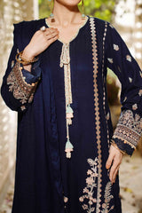 GUZEL - Peach Embroidered (3Pcs) - 3207