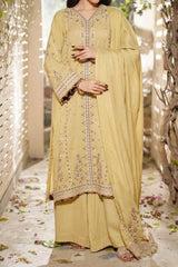 SUN STONE - Peach Embroidered (3Pcs) - 3206