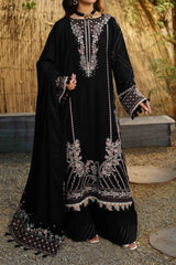 NIGHT - Peach Embroidered (3Pcs) - 3208