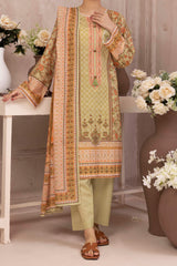 NUSL3201 Printed Lawn Suit - Unstitched 3Pc
