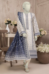 NPSL3102 Digital Printed Lawn Suit - Stitched 3 PC