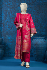 NPW3009 Wine - Jacquard Suit 3Pc