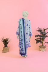 NUS3109 Digital Printed Lawn Suit - 3Pc