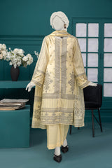 NUS3087 Jacquard Lawn Suit - 3Pc