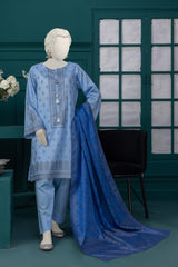 NUS3088 Jacquard Lawn Suit - 3Pc