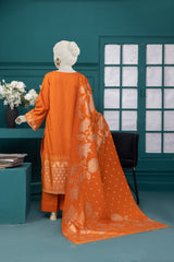 NUS3091 Jacquard Lawn Suit - 3Pc