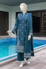 NPS3018 Serene - Chikankaari Rtw 3Pc