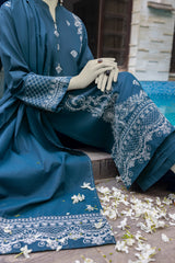 NPS3018 Serene - Chikankaari Rtw 3Pc