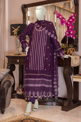 Mulberry - Chiffon Luxury RTW 3Pc - NPS3032