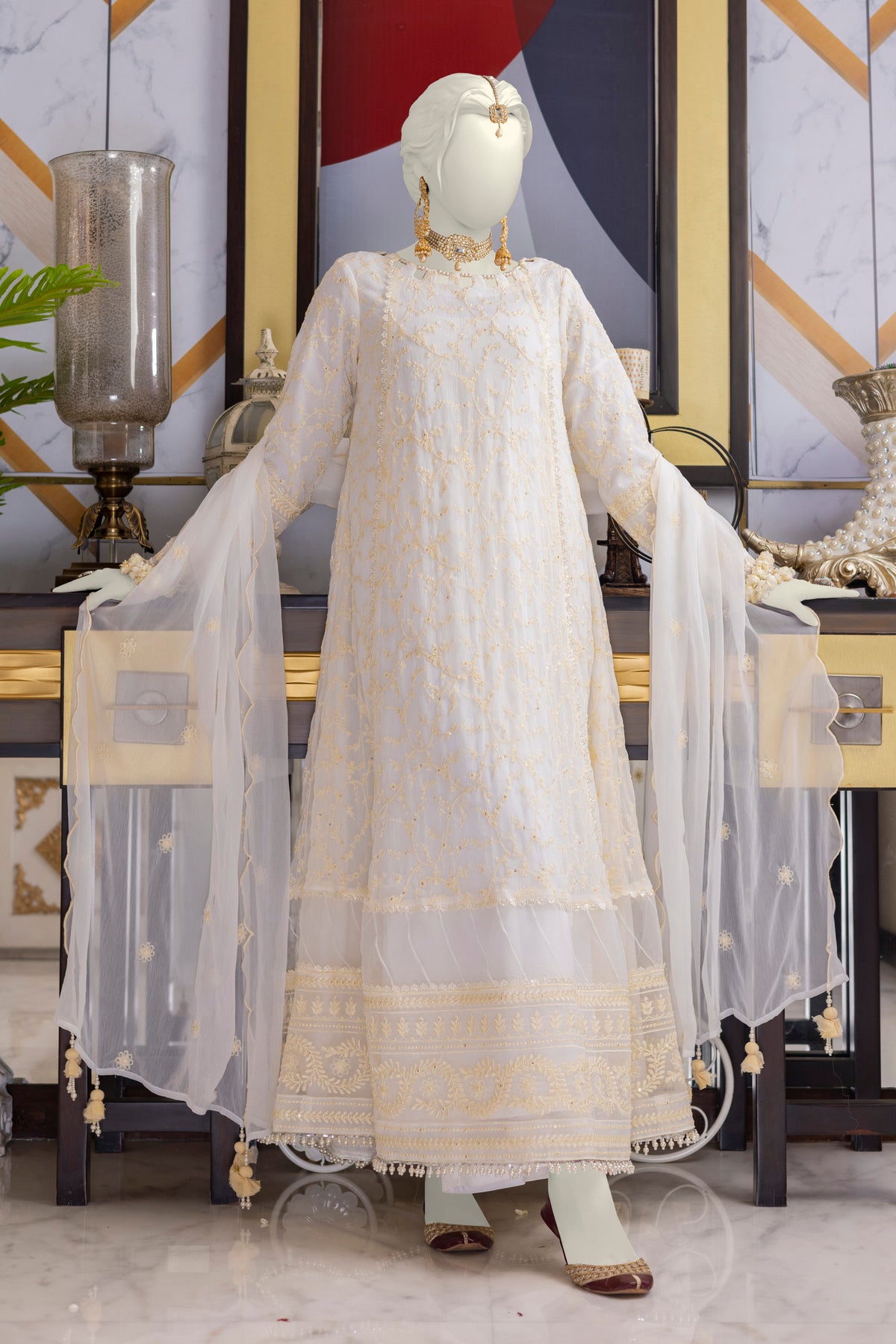 Noor - Chiffon Luxury Rtw 3Pc