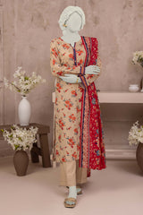 NUSL3210 Printed Lawn Suit - 3Pc