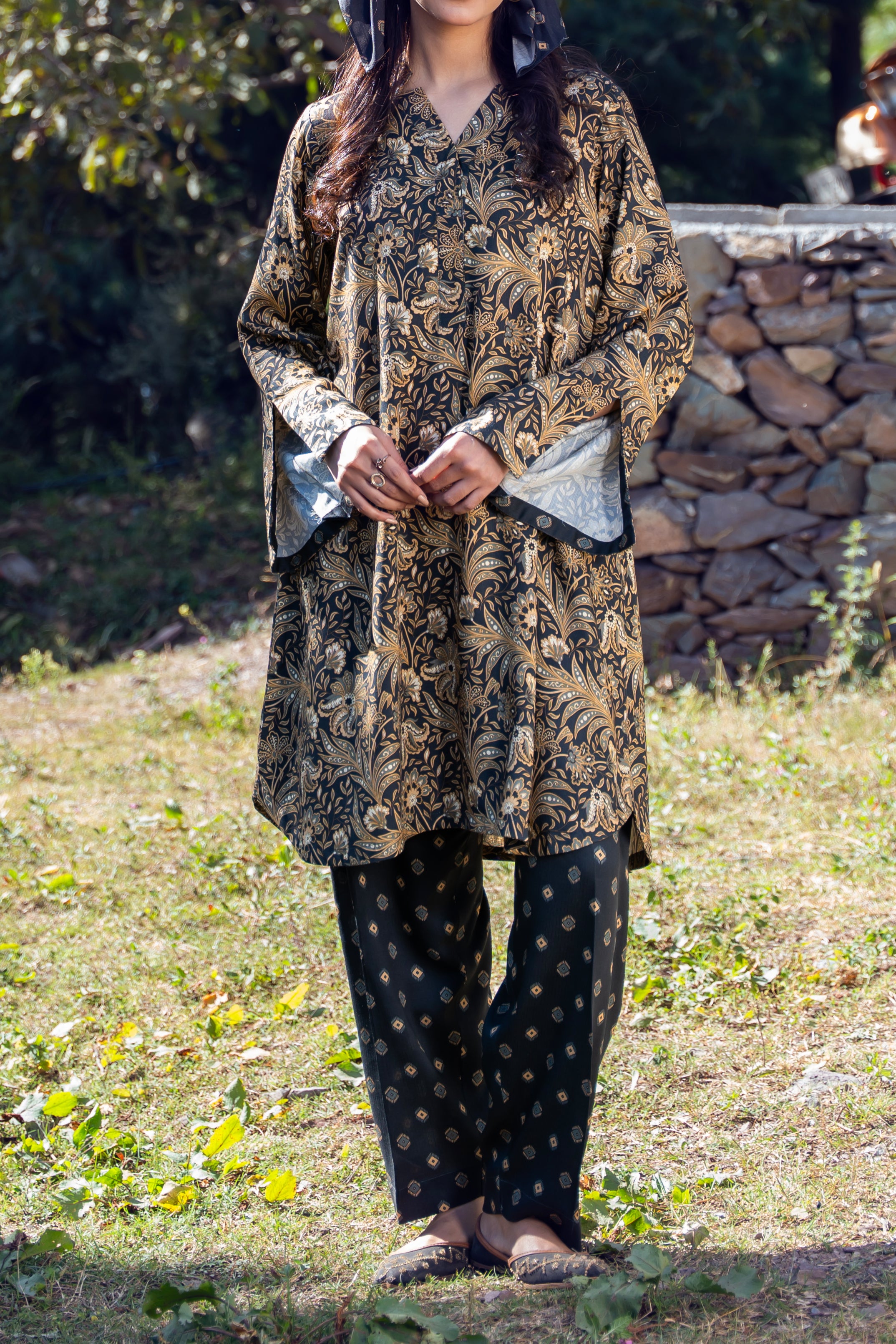 ELLIS - Digital Printed Stitched 2 Pc - 2061