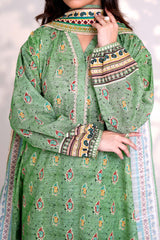 GUACAMOLE - Printed Unstitched Khaddar Suit (3 Piece) 3177