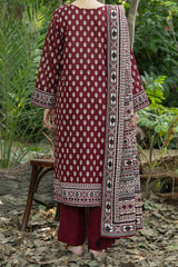 NUW3074 Digital Printed Khaddar Suit - 3 Piece