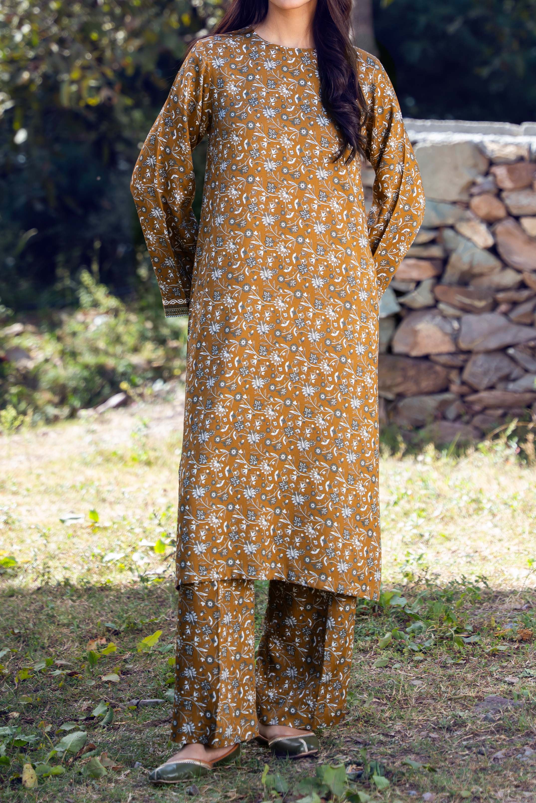 PARKER - Digital Printed Stitched 2 Pc - 2053