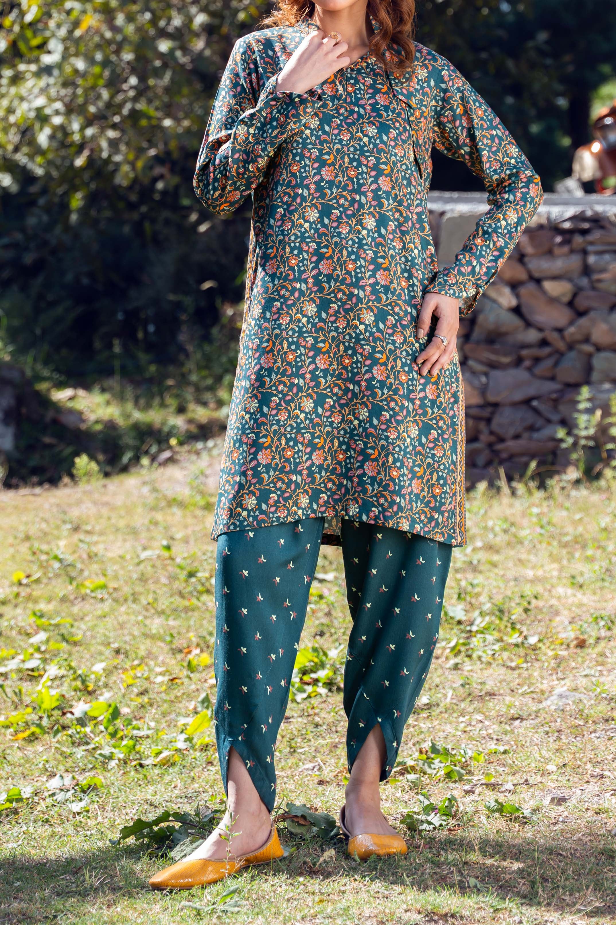 ERIS - Digital Printed Stitched 2 Pc - 2062