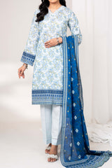 NORDIC - Printed Unstitched Khaddar Suit (3 Piece) 3178