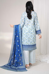 NORDIC - Printed Unstitched Khaddar Suit (3 Piece) 3178