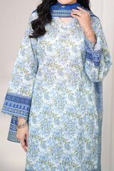 NORDIC - Printed Unstitched Khaddar Suit (3 Piece) 3178