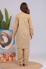 NPSS2099 Dobby Lawn Suit - Stitched 2Pc