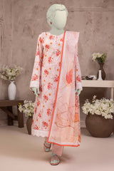 NUSL3200 Printed Lawn Suit - 3Pc