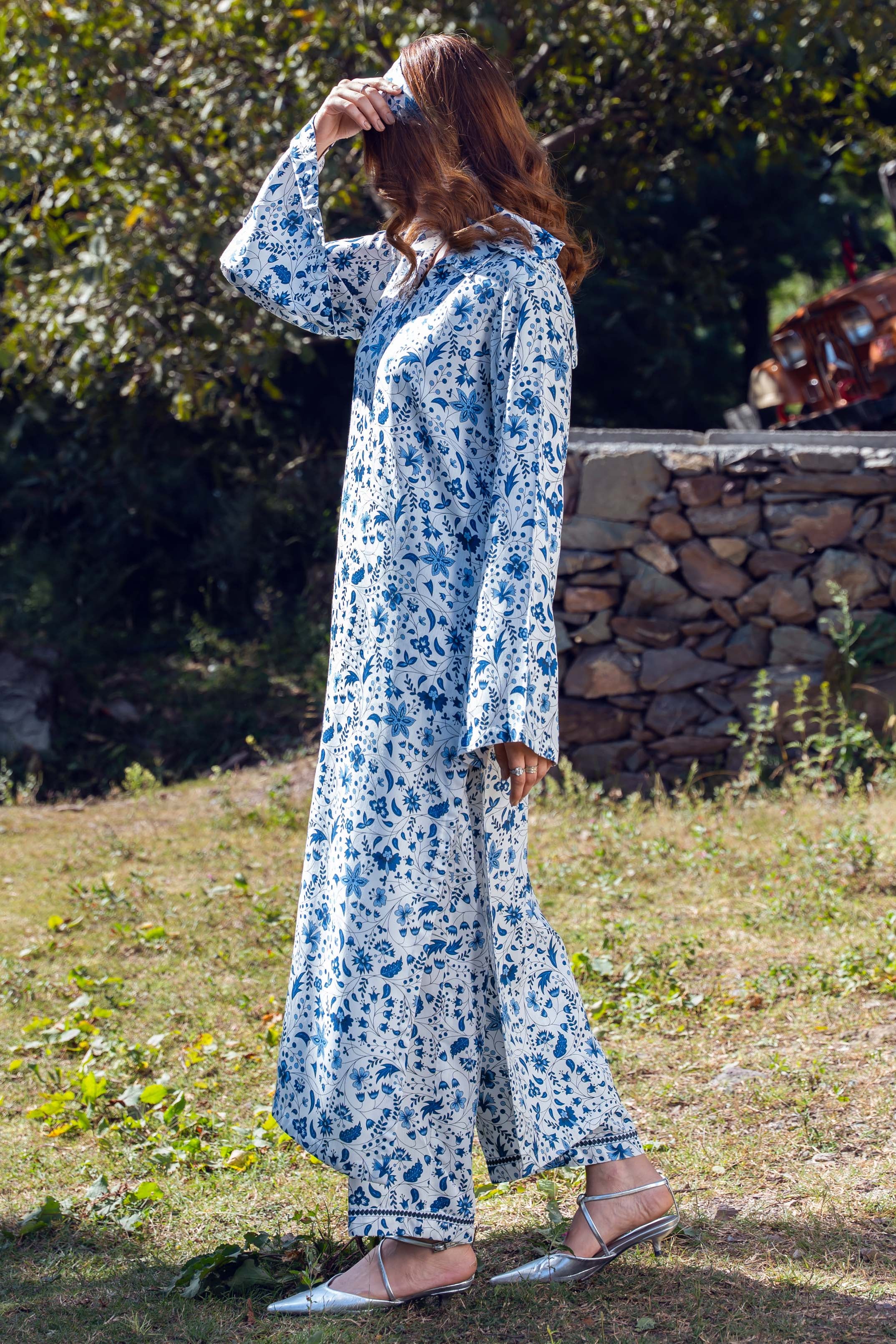 RHEA - Digital Printed Stitched 2 Pc - 2055