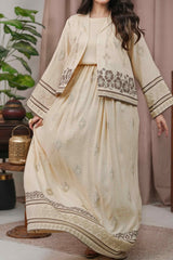 BUTTER - Unstitched Velvet Jacquard Suit (3 Piece) 3193