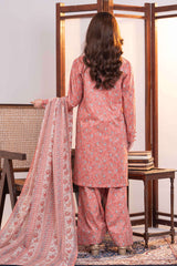 NPSLW3099 Printed Lawn Suit - Stitched 3Pc