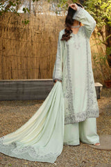 MENTHOL - Peach Embroidered (3Pcs) - 3201