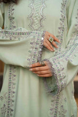 MENTHOL - Peach Embroidered (3Pcs) - 3201