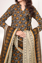 ONYX - Printed Unstitched Khaddar Suit (3 Piece) 3142