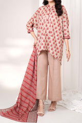 CHALK - Printed Unstitched Khaddar Suit (3 Piece) 3147
