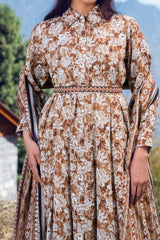 ESPRESSO - Printed Unstitched Khaddar Suit (3 Piece) 3135